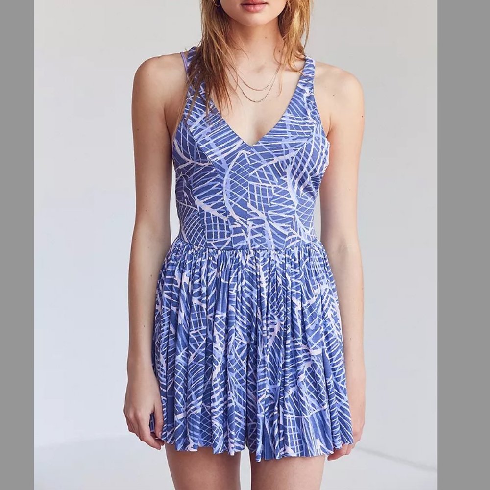 Urban Outfitters Kimchi Blue Floral Halter Romper